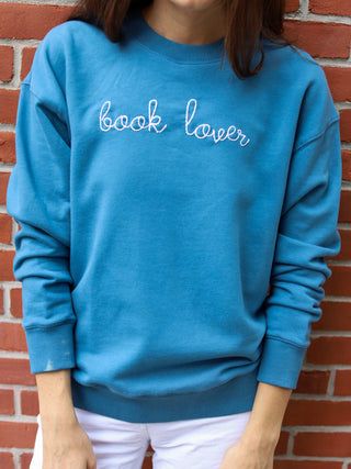 "book lover" Womens Sweatshirt Sweatshirt Ecovest   