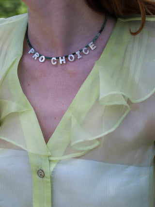 PRO CHOICE necklace jewelry Brinker & Eliza   