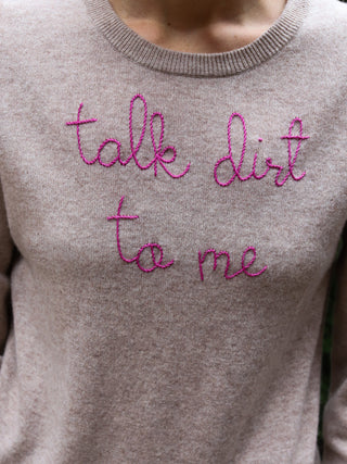 Custom Women's 100% Cashmere Crewneck Sweater