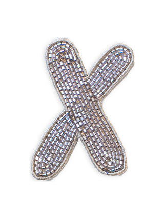 Beaded Letter Patches  Lingua Franca NYC OS X 