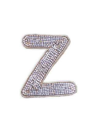 Beaded Letter Patches  Lingua Franca NYC OS Z 