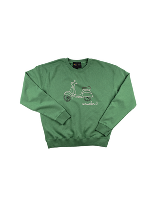 Arrivederci Women's Sweatshirt Sweatshirt Ecovest Vintage Green XS 