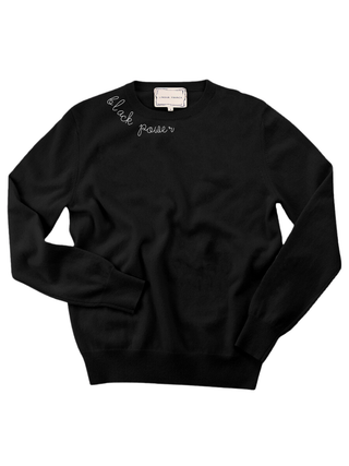 "black power" Women's Crewneck