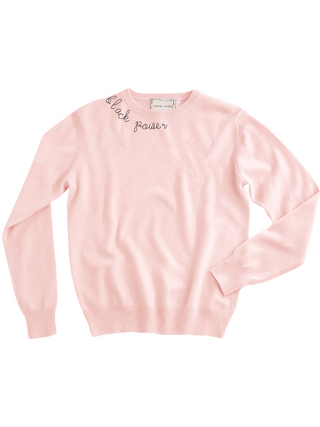 "black power" Women's Crewneck