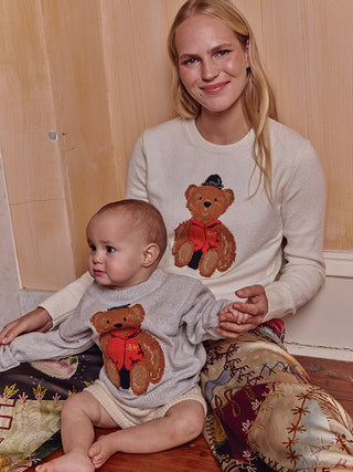 Bo Bear Cashmere Crewneck