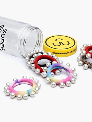 Central Park Pearl Hair Ties POS Super Smalls OS Multi 