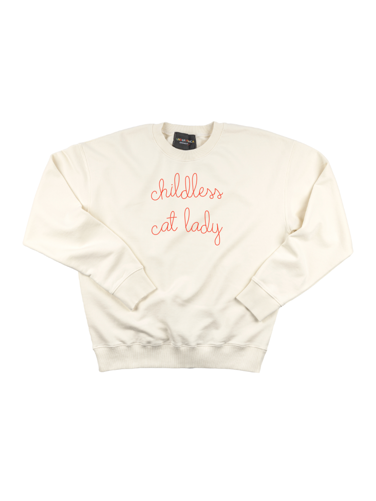childless cat lady Women s Sweatshirt