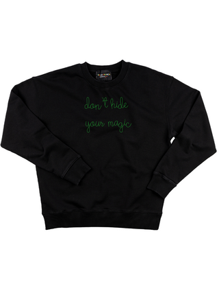 "don't hide your magic" Women's Sweatshirt Sweatshirt Ecovest Black XS 