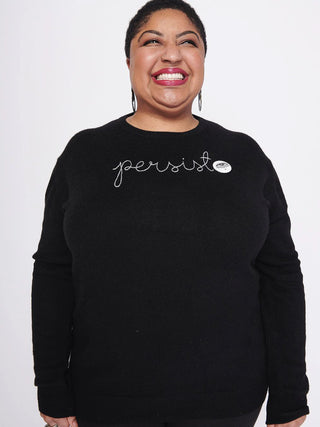 Custom Women's 100% Cashmere Crewneck Sweater