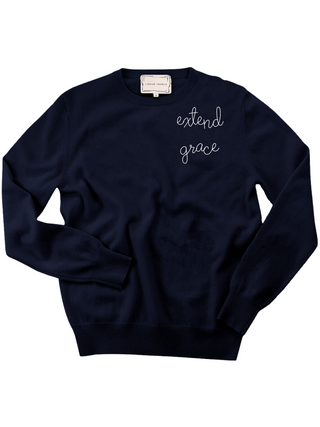 "extend grace" Women's Crewneck