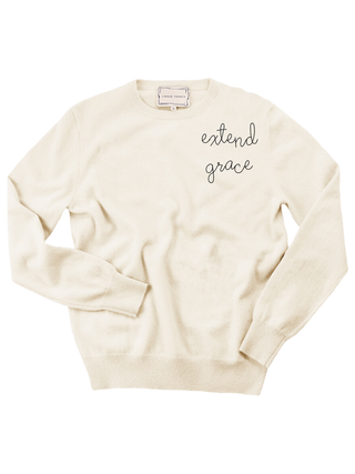 "extend grace" Women's Crewneck