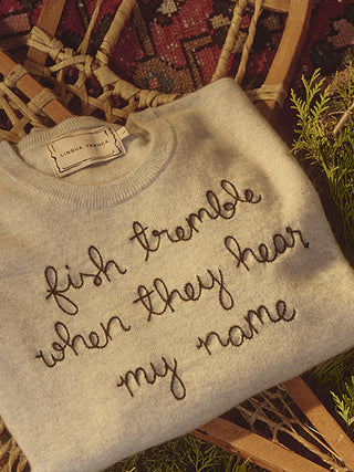 Custom Cashmere Men's Crewneck For Him