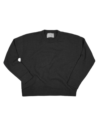 The Maxine Sweater, Sans Stitching Cotton Cashmere LINGUA FRANCA NYC Black XS