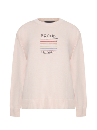 "proud human"  Maxine Sweater