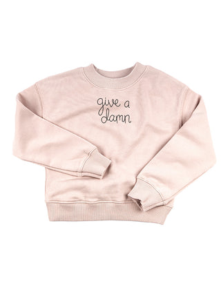 "give a damn" Women's Sweatshirt Sweatshirt Ecovest   