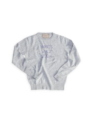 "harris walz 2024" Crewneck Sweater Donation10p Smoke XS 