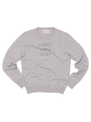 "harris walz 2024" Crewneck Sweater Donation10p Heather XS 