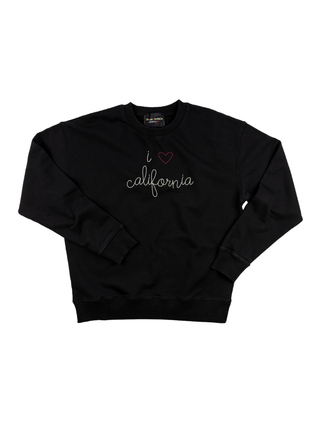 "i heart california" Women's Sweatshirt Sweatshirt Donation20p Black XS