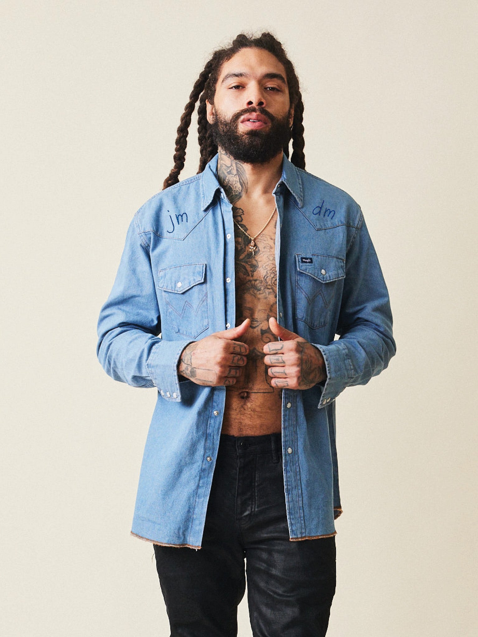 Custom Wrangler® Mens Shirt – Lingua Franca NYC Custom Wrangler® Mens Shirt – Lingua Franca NYC