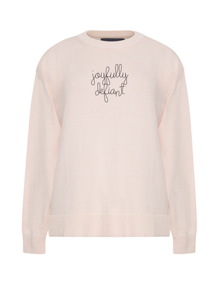 "joyfully defiant"  Maxine Sweater