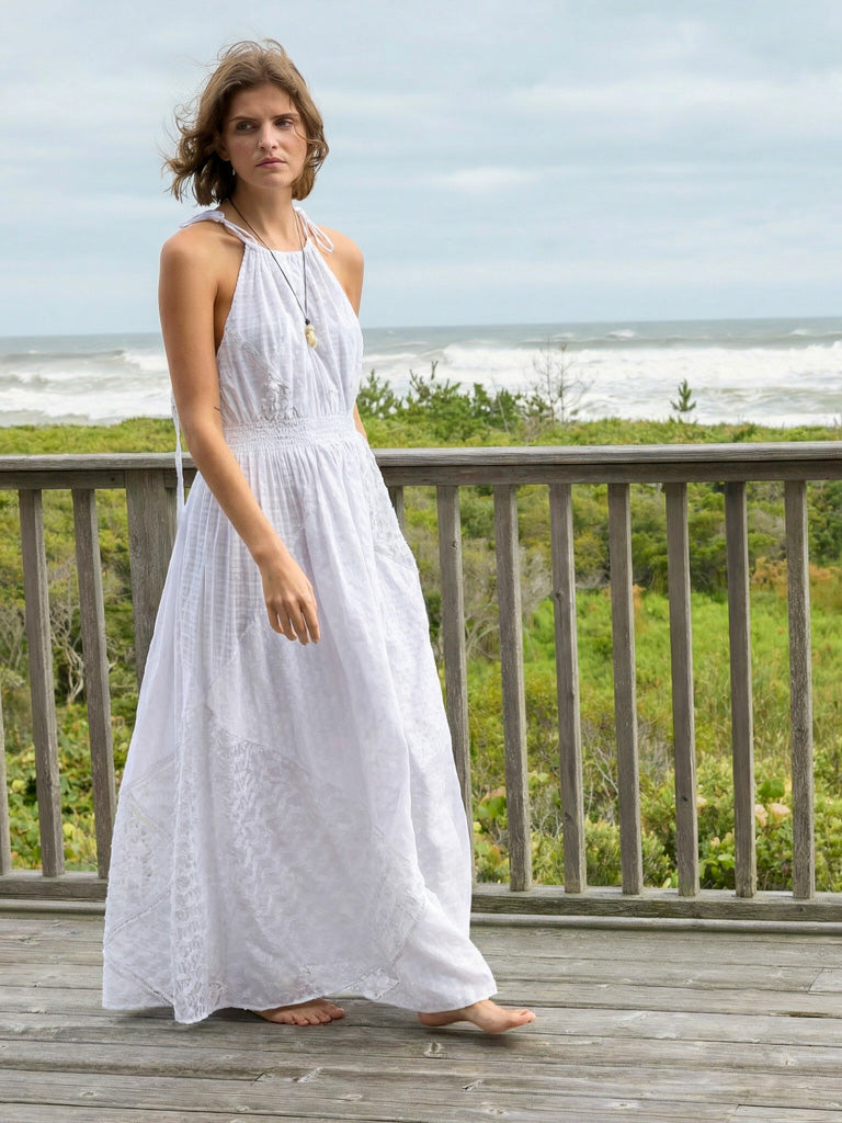 louisa linen dress Louisa Dress Ivory / SM