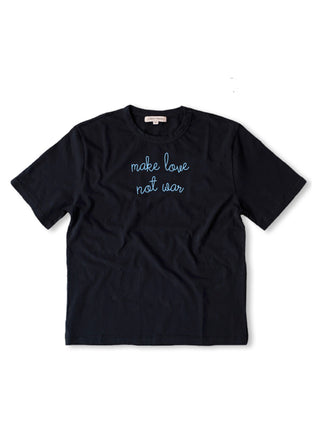 "make love, not war" T-Shirt T-Shirt Lingua Franca Black XS 