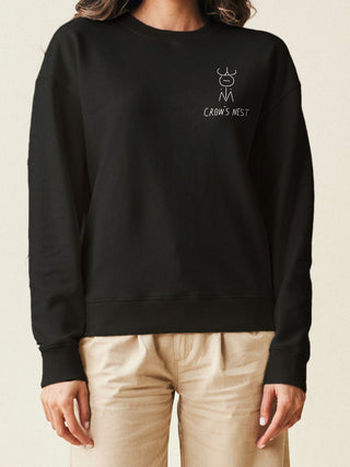 Montauk Man Women's Sweatshirt  Lingua Franca NYC   