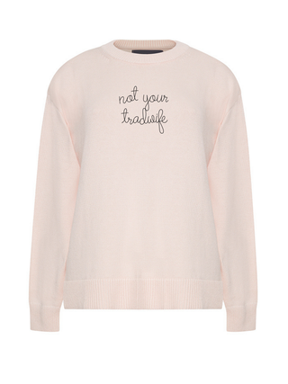 "not your tradwife"  Maxine Sweater