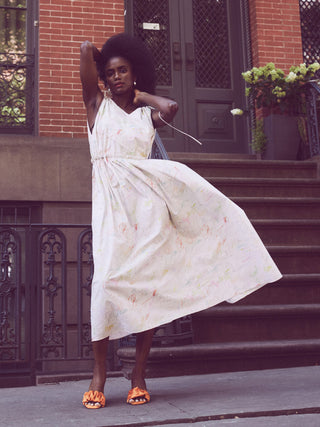 Jacobs Dress  Lingua Franca NYC Jane Print XS 