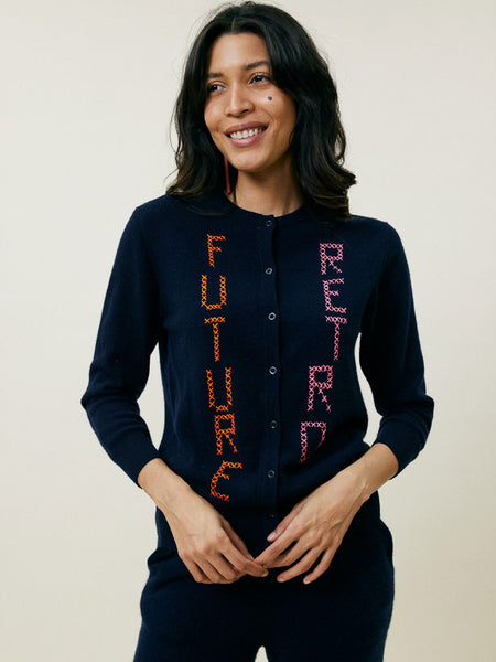 Future Retro Cardigan – Lingua Franca NYC