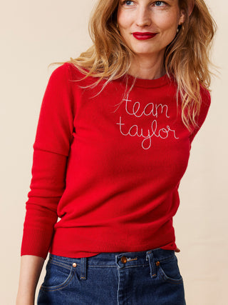 Custom Women's 100% Cashmere Crewneck Sweater