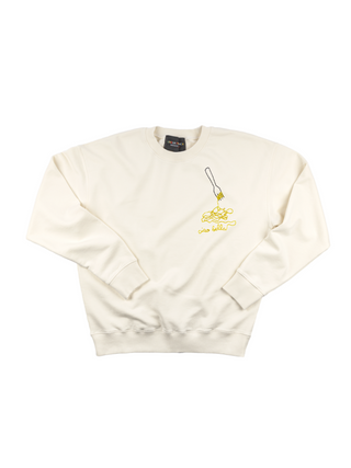 Pasta Lover Women's Sweatshirt Sweatshirt Ecovest Cream XS 