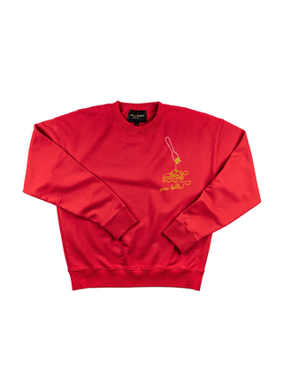 Pasta Lover Men's Sweatshirt Sweatshirt Ecovest Red S 