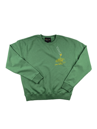 Pasta Lover Men's Sweatshirt Sweatshirt Ecovest Vintage Green S 