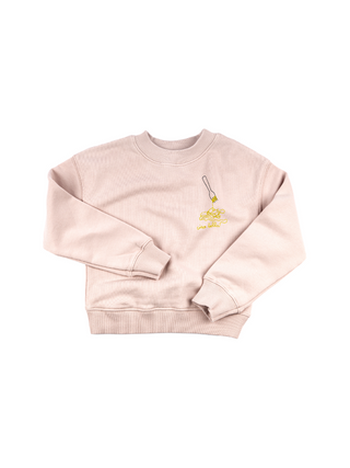 Pasta Lover Kids' Sweatshirt Sweatshirt Ecovest Light Pink 2T 