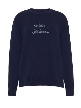 "reclaim childhood"  Maxine Sweater