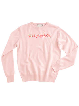 "roevember" Crewneck Sweater Donation10p Pale Pink XS 