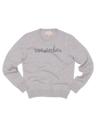 "roevember" Crewneck Sweater Donation10p Heather XS 