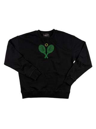 "serve up" Men's Sweatshirt Sweatshirt Ecovest Black S 