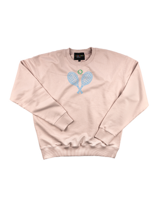 "serve up" Men's Sweatshirt Sweatshirt Ecovest Light Pink S 