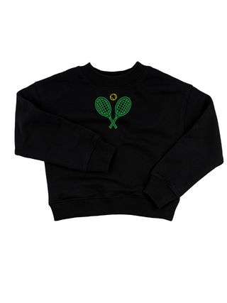 "serve up" Kids' Sweatshirt Sweatshirt Ecovest Black 2T 