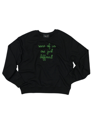 "some of us are just different" Men's Sweatshirt Sweatshirt Ecovest Black S 