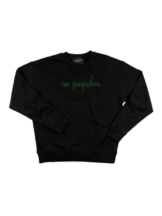 "so popular" Women's Sweatshirt Sweatshirt Ecovest Black XS 