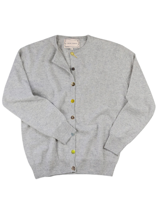 Women's 100% Cashmere Tennis Cardigan