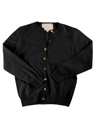 Women's 100% Cashmere Tennis Cardigan