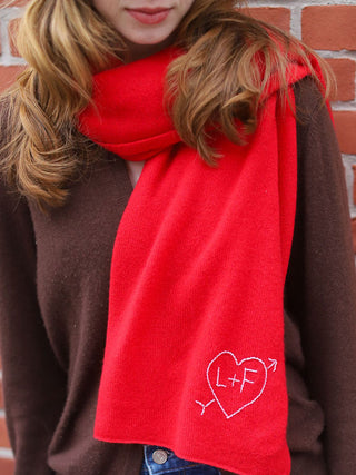 Lovers' Heart Scarf