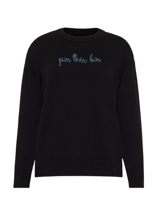 "par then bar"  Maxine Sweater