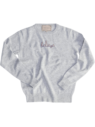 "believe" Women's Crewneck