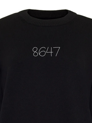 "8647" Maxine Sweater Cotton Cashmere Core LINGUA FRANCA NYC