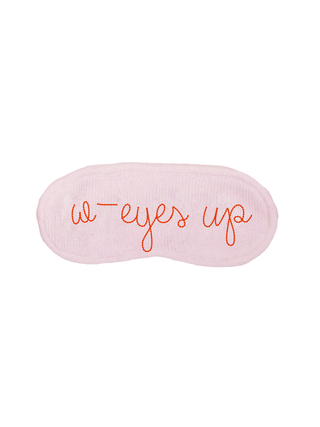 "w-eyes up" Eye Mask Eye Mask LINGUA FRANCA NYC   